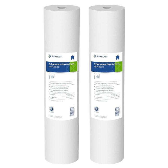 Pentair Pentek DGD-7525-20 Big Blue Water Filter, 
