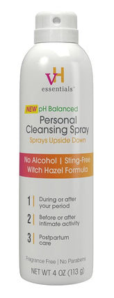 vH essentials Personal Cleansing Spray, pH Balanci