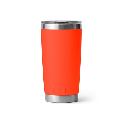 YETI Rambler 20 oz Tumbler, Stainless Steel, Vacuum Insulated with MagSlider Lid, Solar Flare