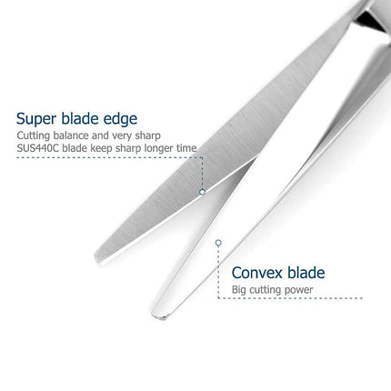 Hair Scissors 5.5 Inch Professional Hair Shears Hair Cutting Scissors Haircut Scissors Sharp Barber Scissors 440C Barber Shears Hairdresser Scissors Rose handle KINSARO