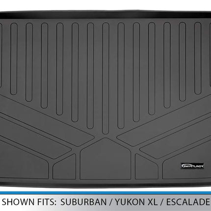 MAXLINER All Weather Cargo Liner Floor Mat Behind 3rd Row Black for 2015-2018 Suburban/Yukon XL/Escalade