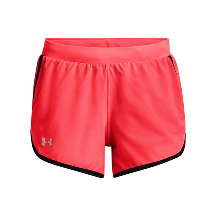 Under Armour Womens Fly by 2.0 3 Inch Shorts Sports Bottoms Beta/Black XXL
