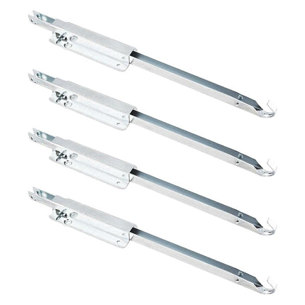 POWERTEC Metal Drop Leaf Table Supports 4PK, Slidi
