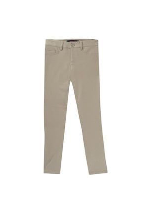 French Toast Girls' Skinny Fit Knit Ponte Trousers