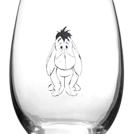Winnie The Pooh Collectible Wine Glass Set (Eeyore)
