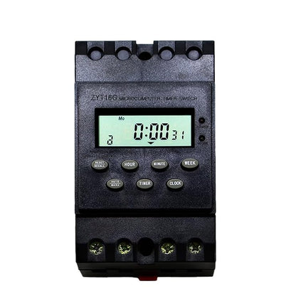 MISOL 1 Unit of 12V Timer Switch Timer Controller LCD Display,Program/programmable Timer Switch 25A amps
