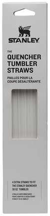 Stanley Quencher Tumbler Straws for 30 oz | Reusable Replacement Straws for Tumbler with Handle | Stainless Steel Drinking Cup Accessory | BPA-Free | No Color