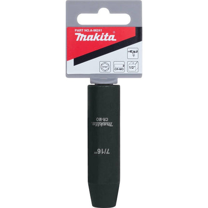 Makita A-96241 7/16" Deep Well Impact Socket with 1/2" Drive