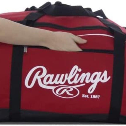 Rawlings Covert Baseball or Softball Bat Duffel Bag-Black