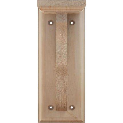 Ekena BKT03X07X09HAMA 3 1/2-Inch Width x 7-Inch Depth x 9-Inch Height Hamilton Traditional Bracket - Maple