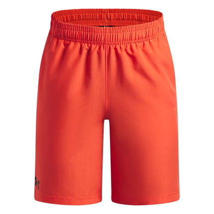 Under Armour boys Woven Shorts Shorts, (690) Venom