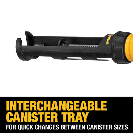 DEWALT 20V MAX* Cordless Caulking Gun, 10oz/300ml, Tool Only (DCE560B)