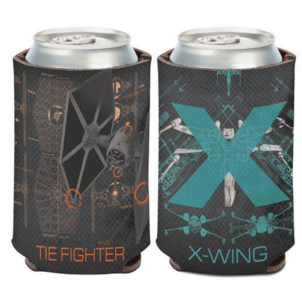 WinCraft Star Wars Original Trilogy 12 Oz. Can Cooler, Multicolor, X Wing