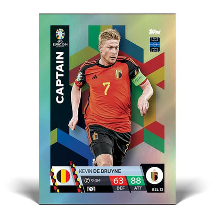 Topps Official Euro 2024 Match Attax - Full Box - 36 Packets of Euro 2024 Match Attax (288 Cards). Ultra-Rare Cristiano Ronaldo Career Celebration to be Found Inside Lucky Boxes.