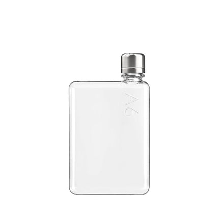 A6 memobottle - 375ml (12oz) - Compact, slim and f