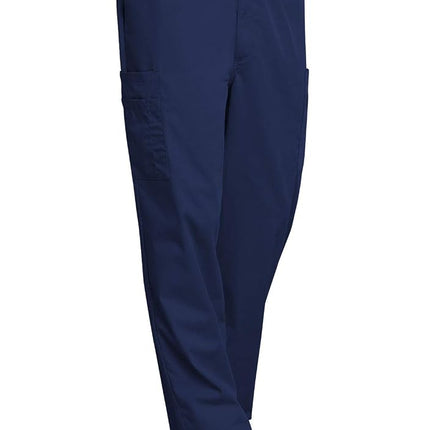 Workwear Originals Men Scrubs Pant Fly Front Cargo 4000, Navy, Medium