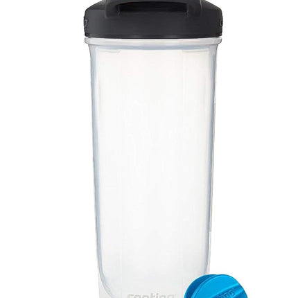 Contigo Shake & Go Fit Bouteille Shaker avec couvercle Snap, 828 ml, Bleu Carolina