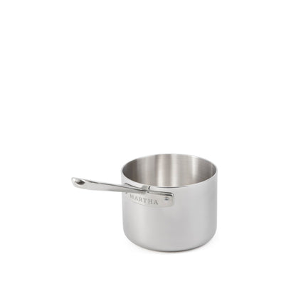 Martha by Martha Stewart 2-Quart Triply Stainless Steel Saucepan w/Lid