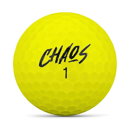 Wilson 2024 Chaos Golf Balls - 24 Balls, Multicolors