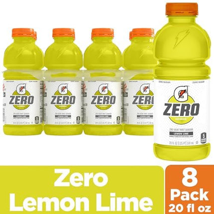Lemon Lime Thirst Quencher, 20 Fl Oz Bottles, 8 Pack