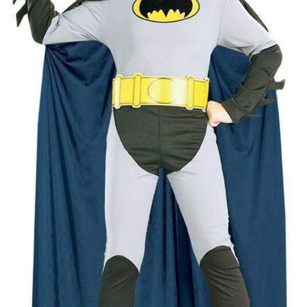 Boys Fancy Dress Costume Batman Licensed large 8/10 yrs