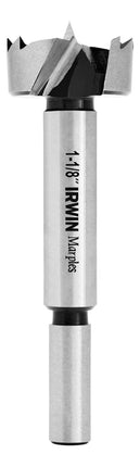 IRWIN Marples Forstner Bit, Wood Drilling, 1-1/8-Inch (1966931)