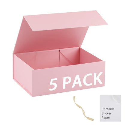 MUMUPACK Pink Gift Box,10x7.3x3.5 Gift Boxes With 
