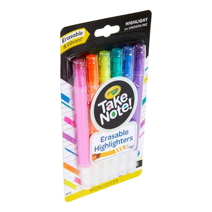 CRAYOLA MARCADORES TEXTUALES 6/PAQ 58-6504