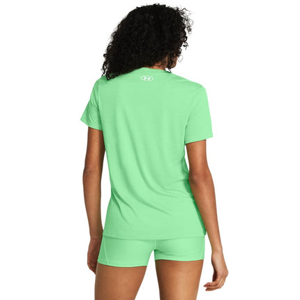 Under Armour Womens Tech Twist T-Shirt Tee Top Sports Matrix Green L