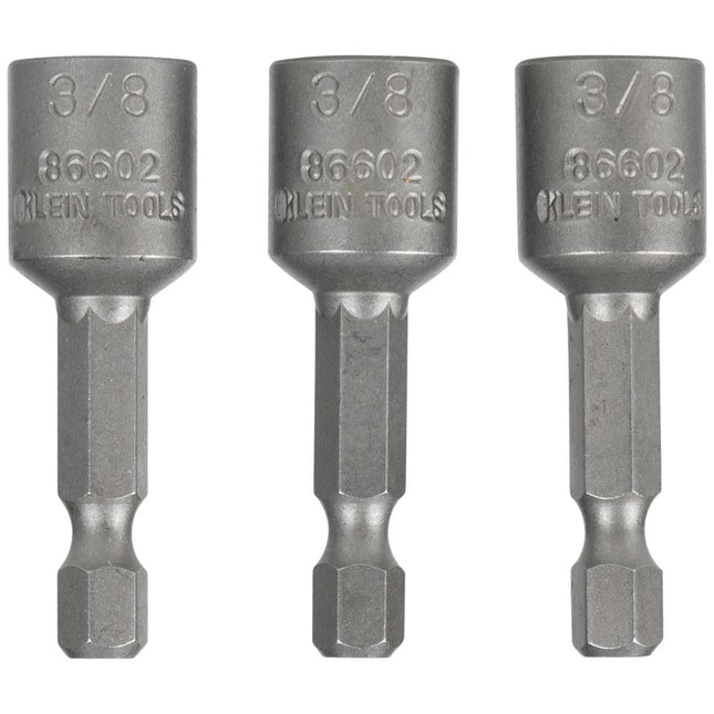 Klein Tools 86600 1/4-Inch Magnetic Hex Drivers (3-Pack)