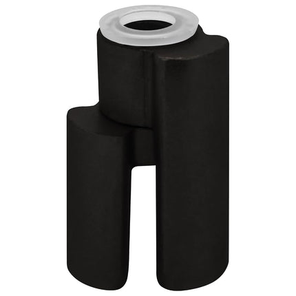 Nuk3y Door Saver 3 III Hinge Pin Stop for Residential Doors Fits All 3" to 4-1/2" Hinges (Black)