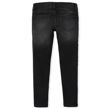 The Children's Place lot de 2 jeggings extensibles en jean pour fille, délavage brume, taille US 10