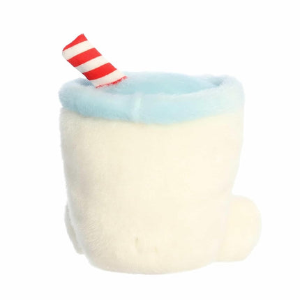 Aurora® Festive Palm Pals™ Kris Milk™ Stuffed Animal - Fun Collectible Plush for Kids and Adult Collectors - Perfect for Holiday Decorations or Gifts - White 4 Inches
