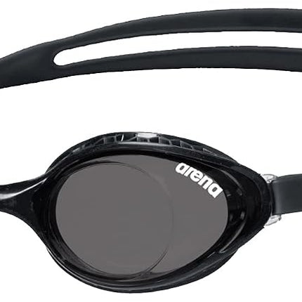 arena Air-Soft Unisex Adult Swimming Goggles, Swimming Goggles with Wide Lenses, with Anti-Fog Treatment and UV Protection, Self-Adjusting Nose Bridge, Air Seals