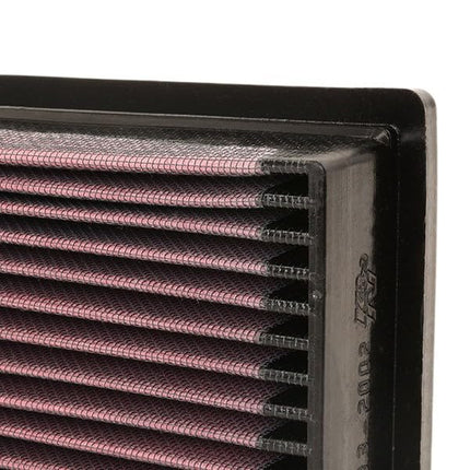 K&N Engine Air Filter: High Performance, Washable Replacement Filter: Compatible 1973-1995 CHRYSLER/DODGE/VOLKSWAGEN/FORD (Town & Country Van, Golf, Caddy, Jetta, Passat, Ranger, Bronco, EXP) 33-2002