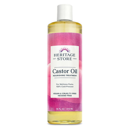 Heritage Products Store Castor Oil 16 Oz