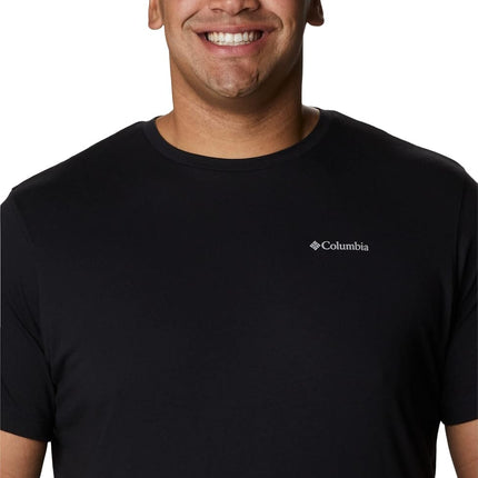 Columbia Men's Thistletown Hills Short Sleeve Hiking Shirt, Black, 3X