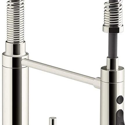 Grifo de cocina Kohler 24982-SN Purist, níquel pulido vibrante
