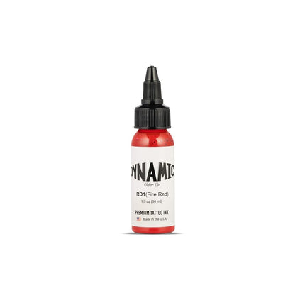 Dynamic Fire Red Tattoo Ink Bottle 1oz