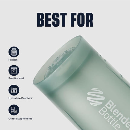 BlenderBottle Classic V2 Shaker Bottle Perfect for Protein Shakes and Pre Workout, 28oz, Full Color Tan