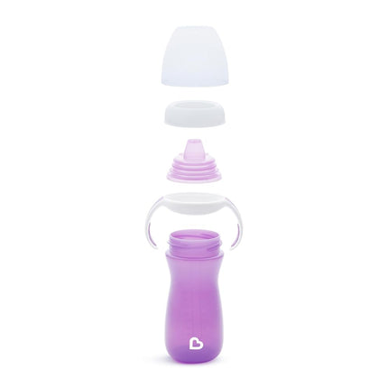 Munchkin� Gentle� Transition Sippy Cup with Trainer Handles, 10 Ounce, Purple