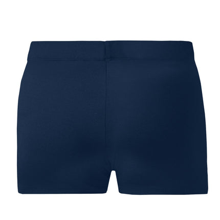 Pantalones cortos híbridos Mizuno Core Flatfront Vortex, Azul marino, Medianos