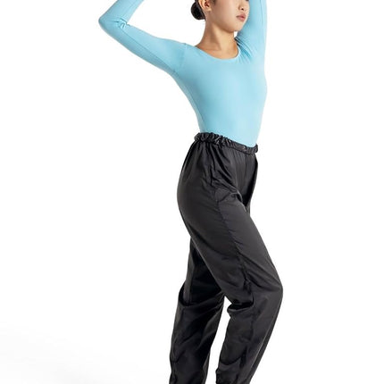 Capezio Women's Rip Stop Pant, Black, XS
