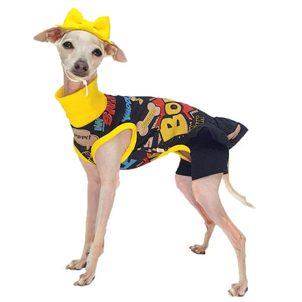 D DOGGY STAR Italian Greyhound Clothes Stretchable