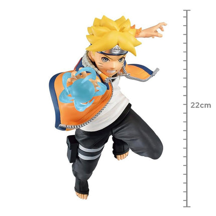 Banpresto Figure Statue Boruto Naruto Next Generations - Vibration Stars - Uzumaki Boruto II - Height 13cm - BP19439 - Multicolor