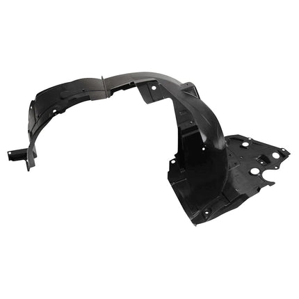 TRQ Front Left Inner Fender Liner Black Drivers Si