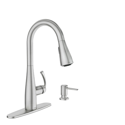 Moen 87014SRS Essie Pull-Down Sprayer Kitchen Fauc