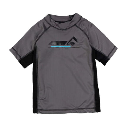 Kanu Surf Garçon Paradise UPF 50+ T-shirt de bain anti-UV Rashguard, Hangout Charcoal, 2T
