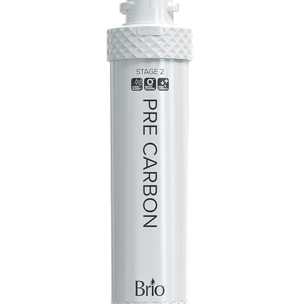 Brio NFMGAC Water Filter, Polypropylene, White