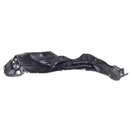 TRQ Front Right Inner Fender Liner Black Passenger Side Compatible with 2018-2019 Toyota Prius C TO1249242